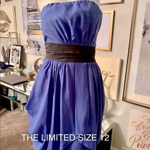 Periwinkle dress from The Limited